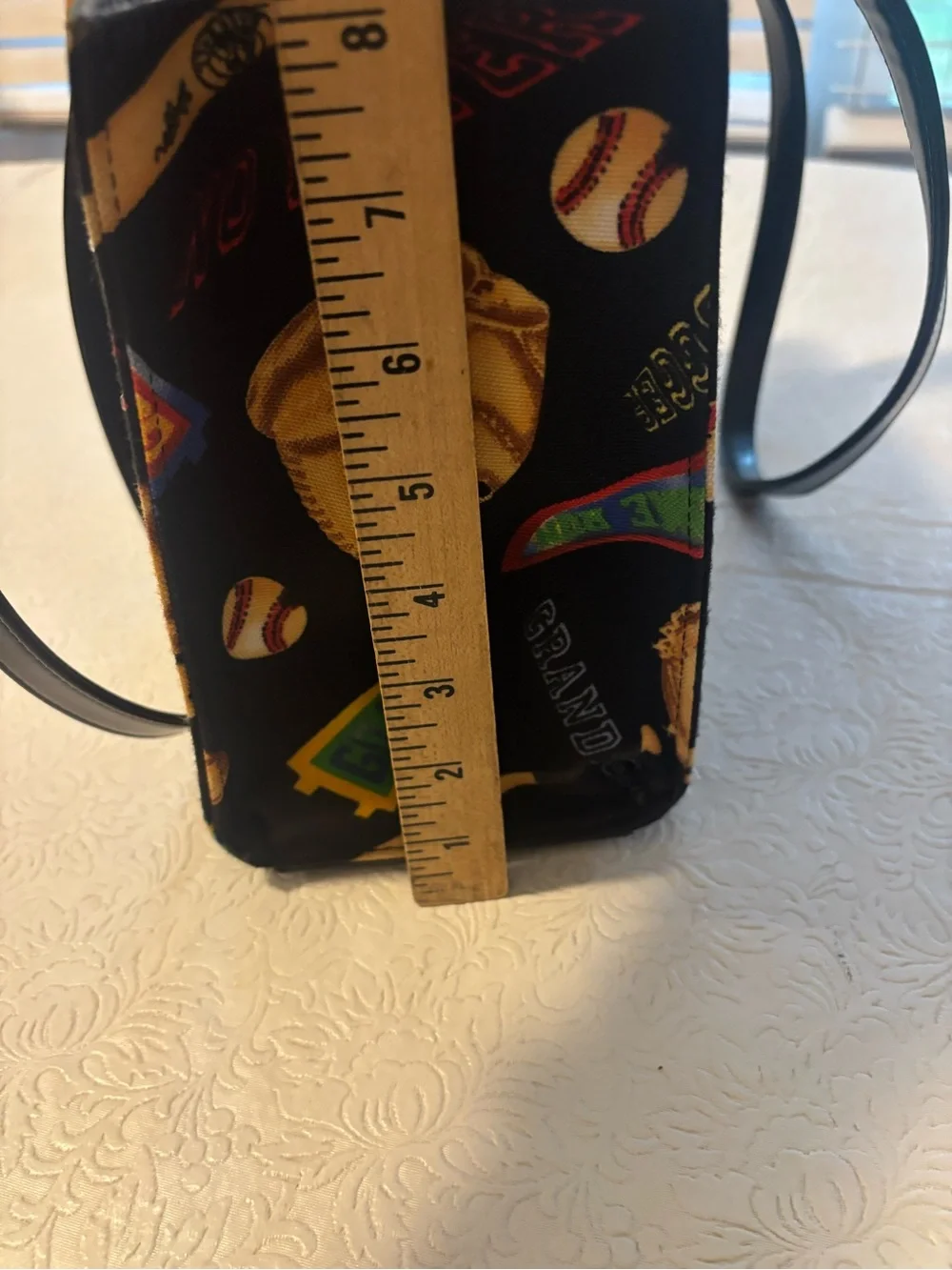Baseball Theme Shoulder Purse